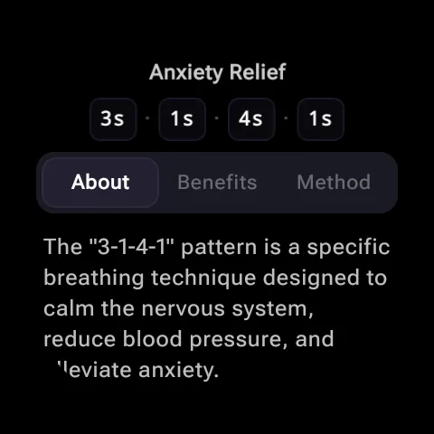 Breathe Wear OS - Pattern Details